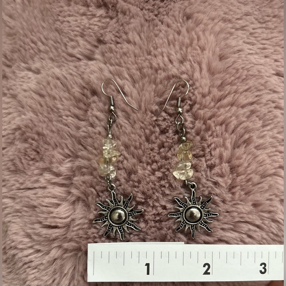 Sun earrings ☀️ - Picture 5 of 5